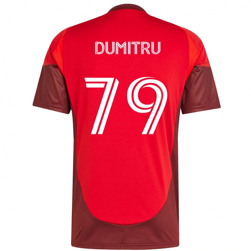 Danxen Kinder Andrei Dumitru #79 Weiß Rot Heimtrikot Trikot 2025/26 T-Shirt Schweiz