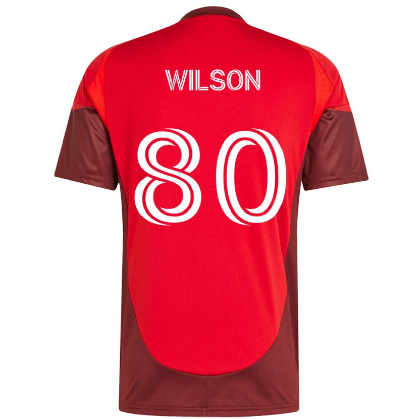 Danxen Kinder Shafique Wilson #80 Weiß Rot Heimtrikot Trikot 2025/26 T-Shirt Schweiz