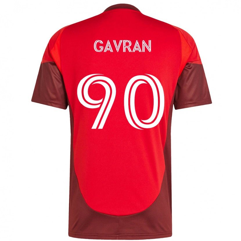 Danxen Kinder Luka Gavran #90 Weiß Rot Heimtrikot Trikot 2025/26 T-Shirt Schweiz