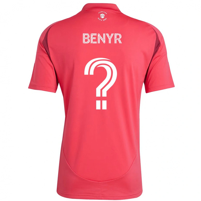 Danxen Kinder Braden Benyr #0 Weiß Magenta Heimtrikot Trikot 2025/26 T-Shirt Schweiz