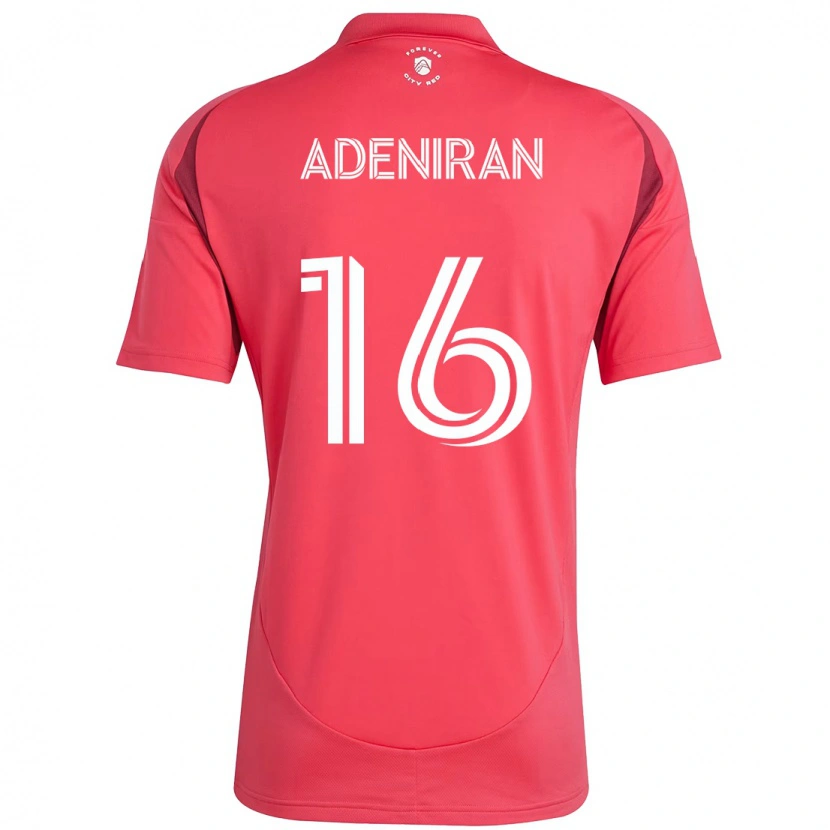 Danxen Kinder Samuel Adeniran #16 Weiß Magenta Heimtrikot Trikot 2025/26 T-Shirt Schweiz