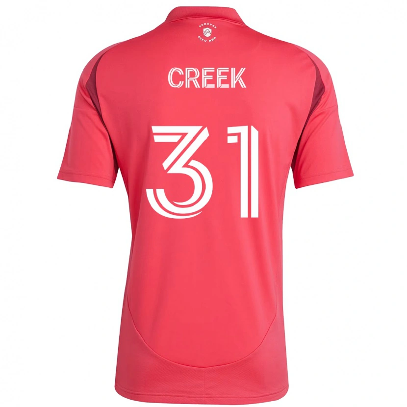 Danxen Kinder Michael Creek #31 Weiß Magenta Heimtrikot Trikot 2025/26 T-Shirt Schweiz