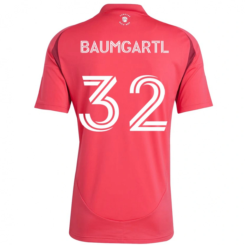 Danxen Kinder Timo Baumgartl #32 Weiß Magenta Heimtrikot Trikot 2025/26 T-Shirt Schweiz