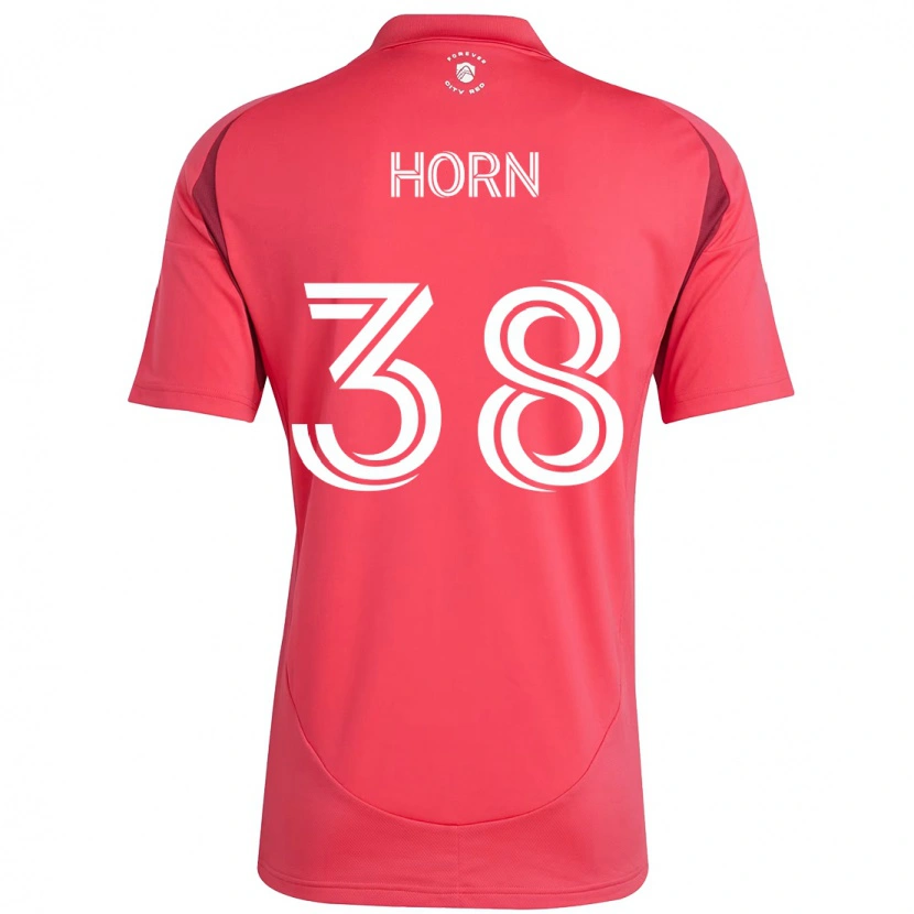 Danxen Kinder Jannes Horn #38 Weiß Magenta Heimtrikot Trikot 2025/26 T-Shirt Schweiz