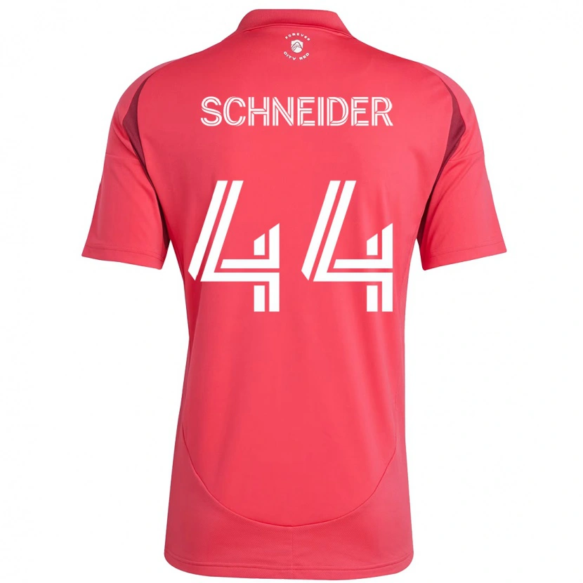 Danxen Kinder Max Schneider #44 Weiß Magenta Heimtrikot Trikot 2025/26 T-Shirt Schweiz