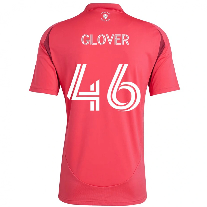 Danxen Kinder Caden Glover #46 Weiß Magenta Heimtrikot Trikot 2025/26 T-Shirt Schweiz
