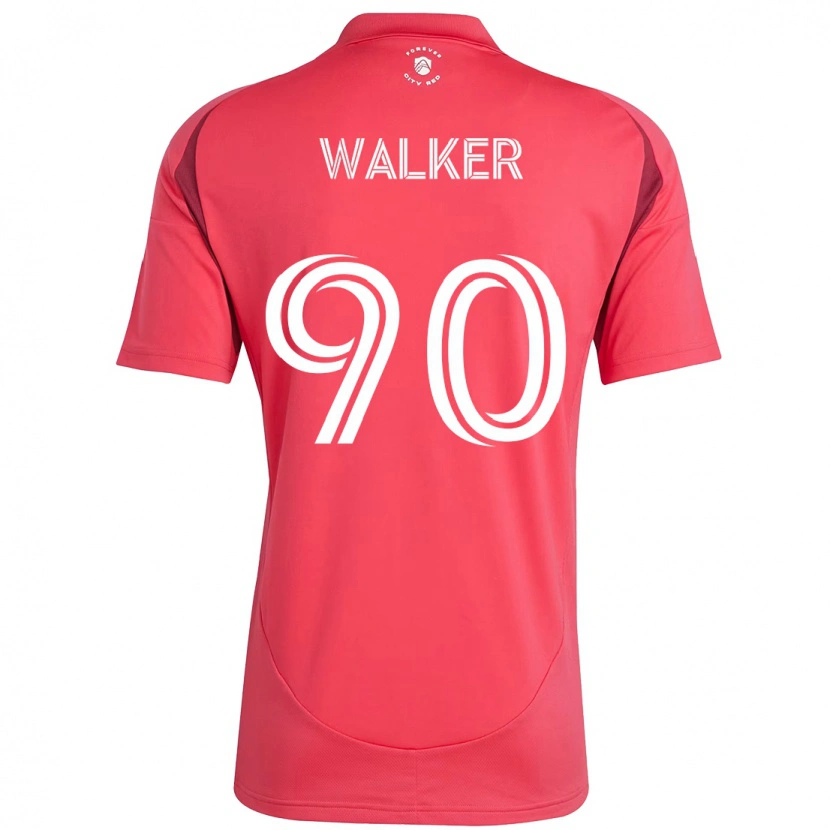 Danxen Kinder Eric Walker #90 Weiß Magenta Heimtrikot Trikot 2025/26 T-Shirt Schweiz