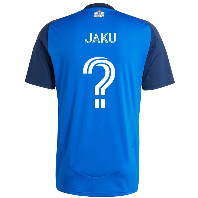 Danxen Kinder John Jaku #0 Weiß Blau Orange Heimtrikot Trikot 2025/26 T-Shirt Schweiz