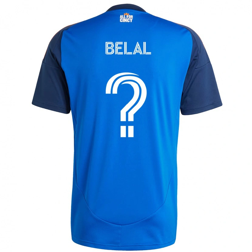 Danxen Kinder Ryan Belal #0 Weiß Blau Orange Heimtrikot Trikot 2025/26 T-Shirt Schweiz