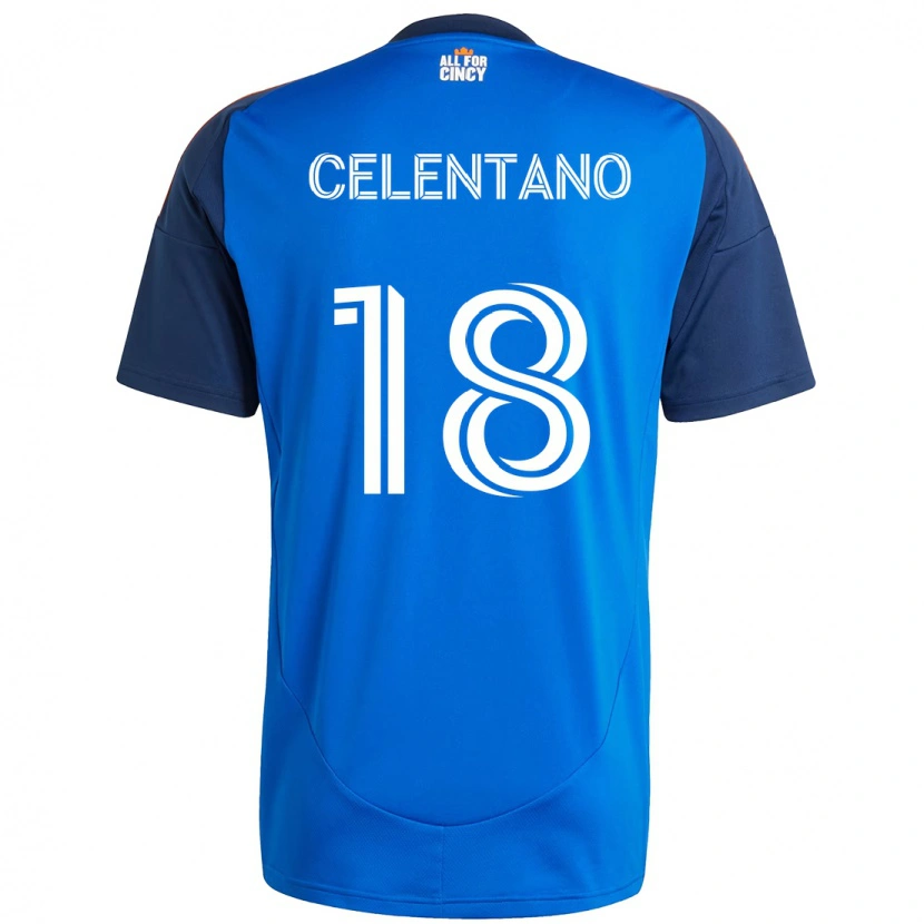 Danxen Kinder Roman Celentano #18 Weiß Blau Orange Heimtrikot Trikot 2025/26 T-Shirt Schweiz