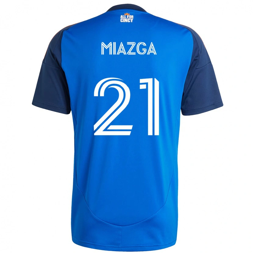 Danxen Kinder Matt Miazga #21 Weiß Blau Orange Heimtrikot Trikot 2025/26 T-Shirt Schweiz