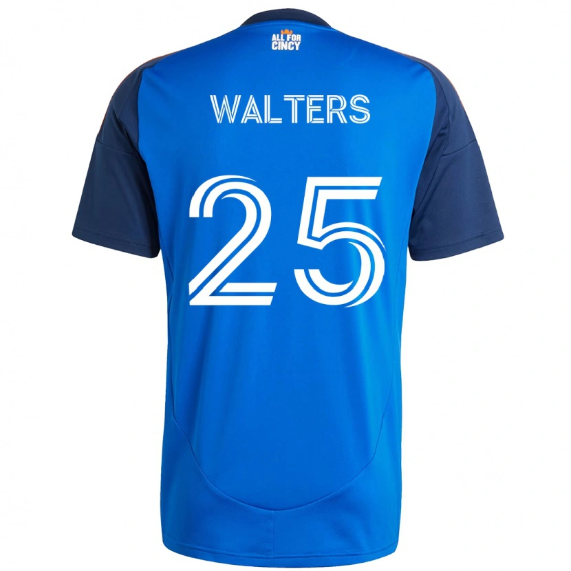 Danxen Kinder Paul Walters #25 Dunkelblau Orange Heimtrikot Trikot 2025/26 T-Shirt Schweiz