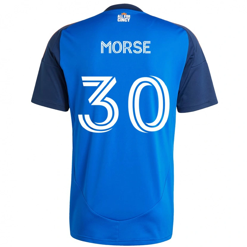 Danxen Kinder Hunter Morse #30 Weiß Blau Orange Heimtrikot Trikot 2025/26 T-Shirt Schweiz