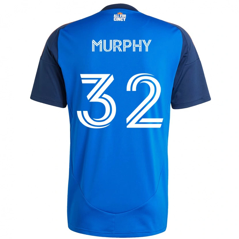 Danxen Kinder Ian Murphy #32 Weiß Blau Orange Heimtrikot Trikot 2025/26 T-Shirt Schweiz
