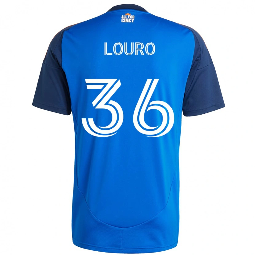 Danxen Kinder Evan Louro #36 Weiß Blau Orange Heimtrikot Trikot 2025/26 T-Shirt Schweiz