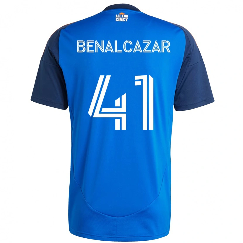 Danxen Kinder Nico Benalcázar #41 Dunkelblau Orange Heimtrikot Trikot 2025/26 T-Shirt Schweiz