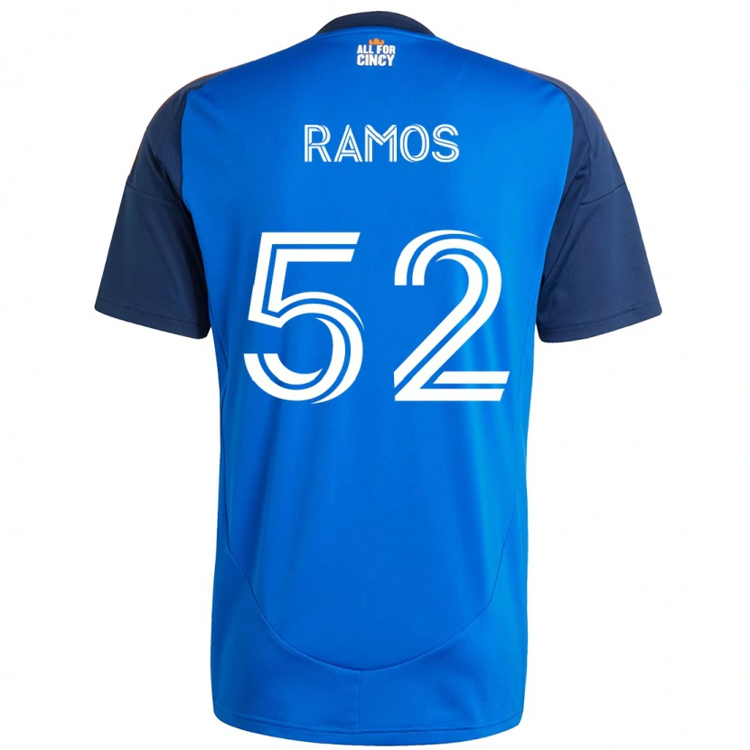 Danxen Kinder Yair Ramos #52 Weiß Blau Orange Heimtrikot Trikot 2025/26 T-Shirt Schweiz