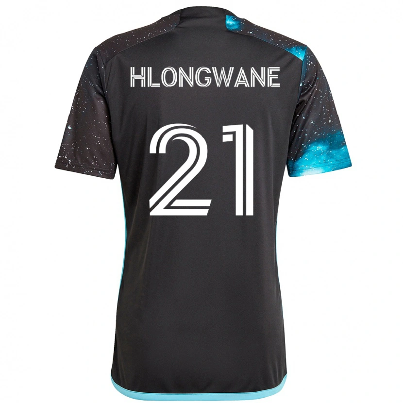Danxen Kinder Bongokuhle Hlongwane #21 Himmelblau Heimtrikot Trikot 2025/26 T-Shirt Schweiz