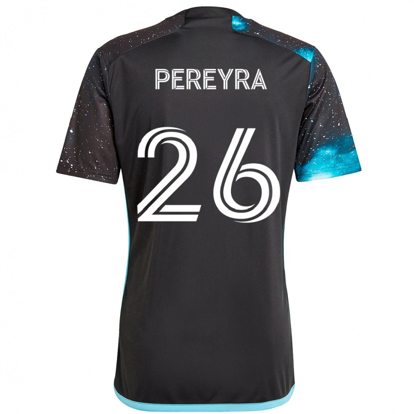 Danxen Kinder Joaquín Pereyra #26 Himmelblau Heimtrikot Trikot 2025/26 T-Shirt Schweiz