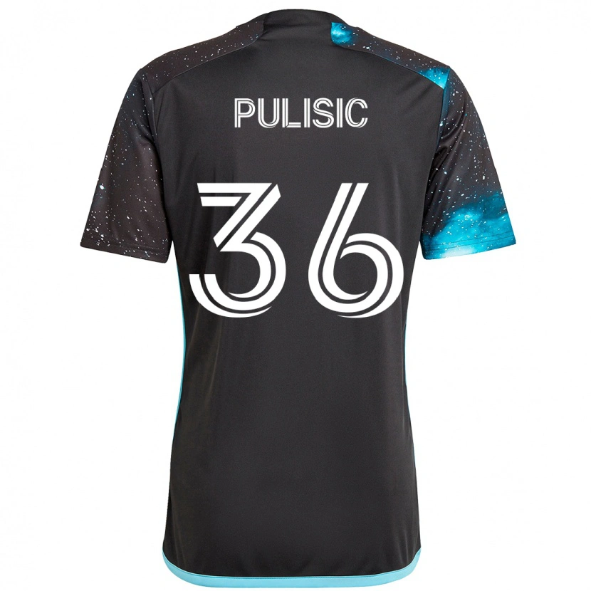 Danxen Kinder Will Pulisic #36 Himmelblau Heimtrikot Trikot 2025/26 T-Shirt Schweiz