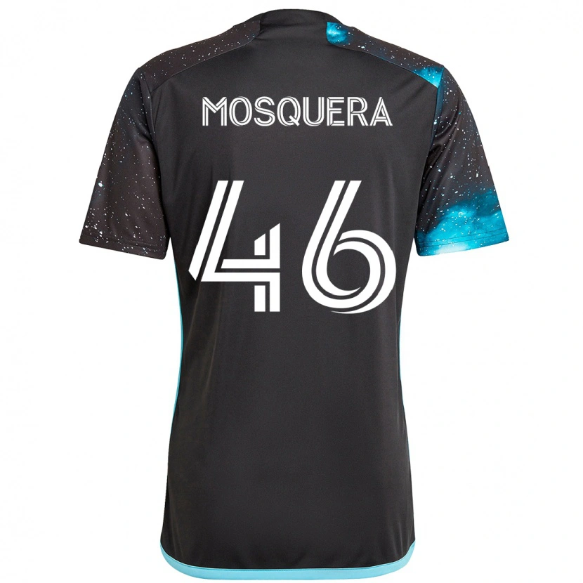 Danxen Kinder Juan Camilo Mosquera #46 Himmelblau Heimtrikot Trikot 2025/26 T-Shirt Schweiz