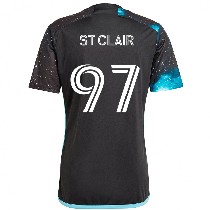 Danxen Kinder Dayne St. Clair #97 Himmelblau Heimtrikot Trikot 2025/26 T-Shirt Schweiz