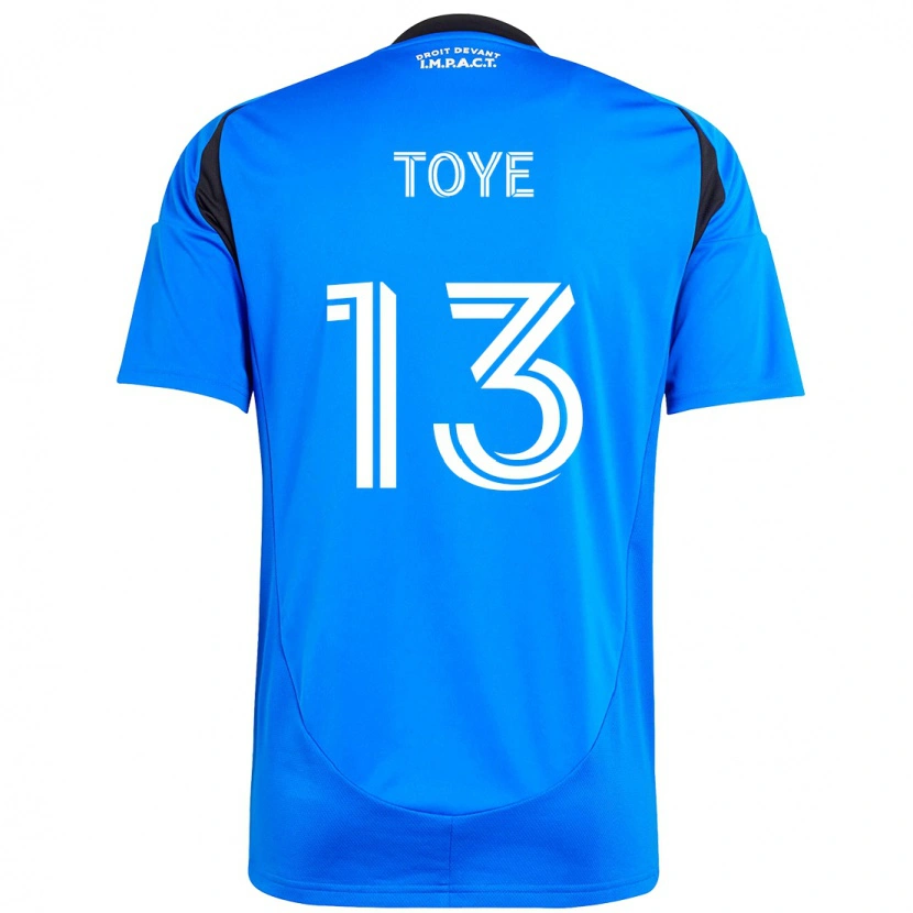 Danxen Kinder Mason Toye #13 Himmelblau Dunkelblau Heimtrikot Trikot 2025/26 T-Shirt Schweiz