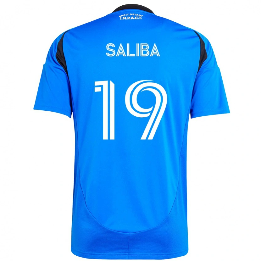 Danxen Kinder Nathan-Dylan Saliba #19 Himmelblau Dunkelblau Heimtrikot Trikot 2025/26 T-Shirt Schweiz