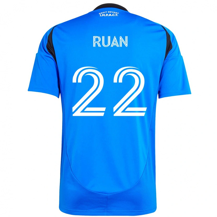 Danxen Kinder Ruan #22 Himmelblau Dunkelblau Heimtrikot Trikot 2025/26 T-Shirt Schweiz