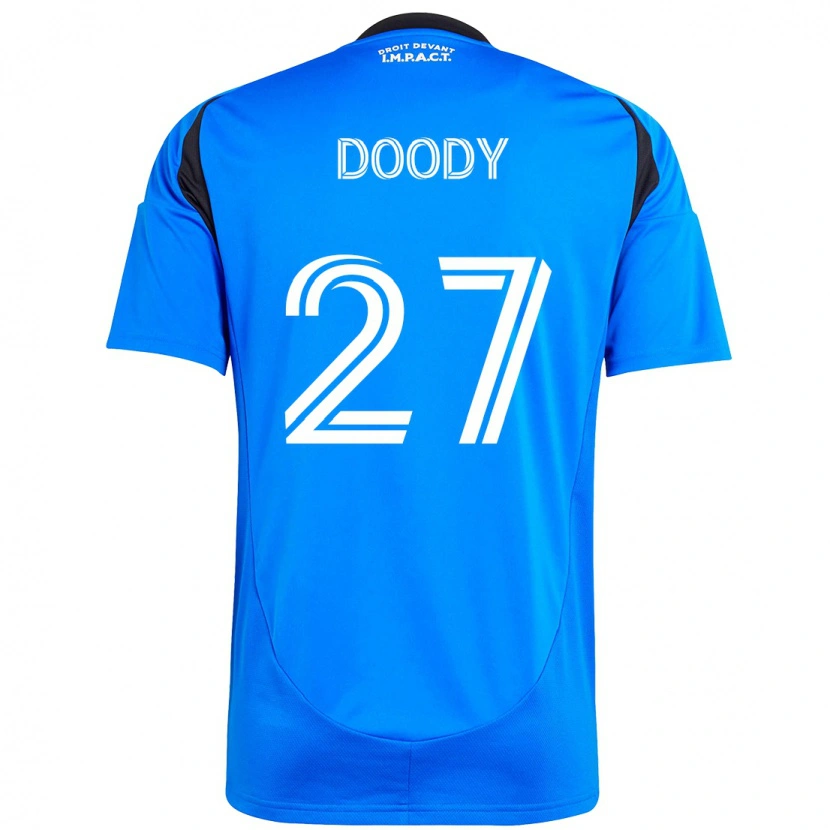 Danxen Kinder Grayson Doody #27 Himmelblau Dunkelblau Heimtrikot Trikot 2025/26 T-Shirt Schweiz