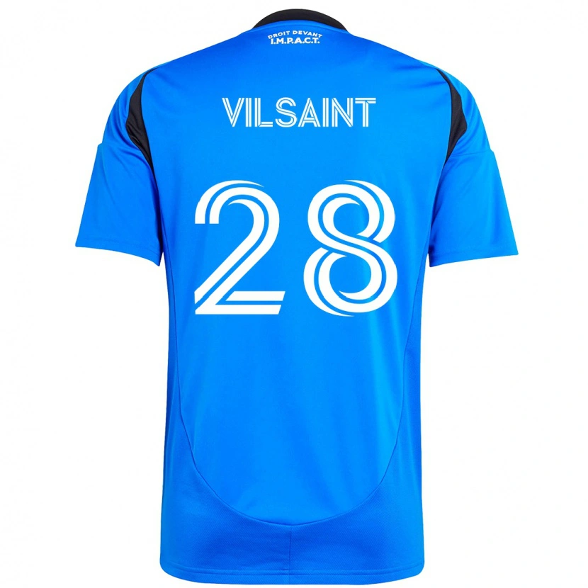 Danxen Kinder Jules-Anthony Vilsaint #28 Himmelblau Dunkelblau Heimtrikot Trikot 2025/26 T-Shirt Schweiz