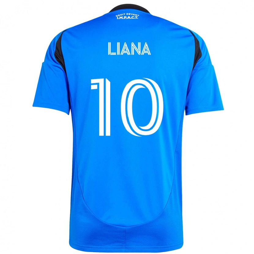 Danxen Kinder Tarasco Liana #10 Himmelblau Dunkelblau Heimtrikot Trikot 2025/26 T-Shirt Schweiz