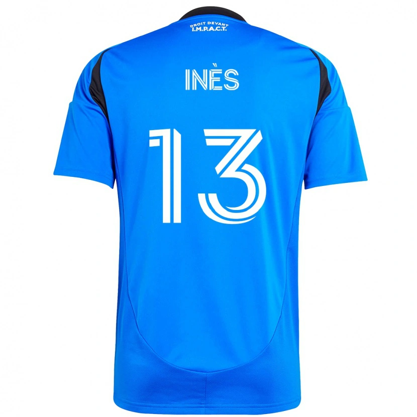 Danxen Kinder Nourani Inès #13 Himmelblau Dunkelblau Heimtrikot Trikot 2025/26 T-Shirt Schweiz