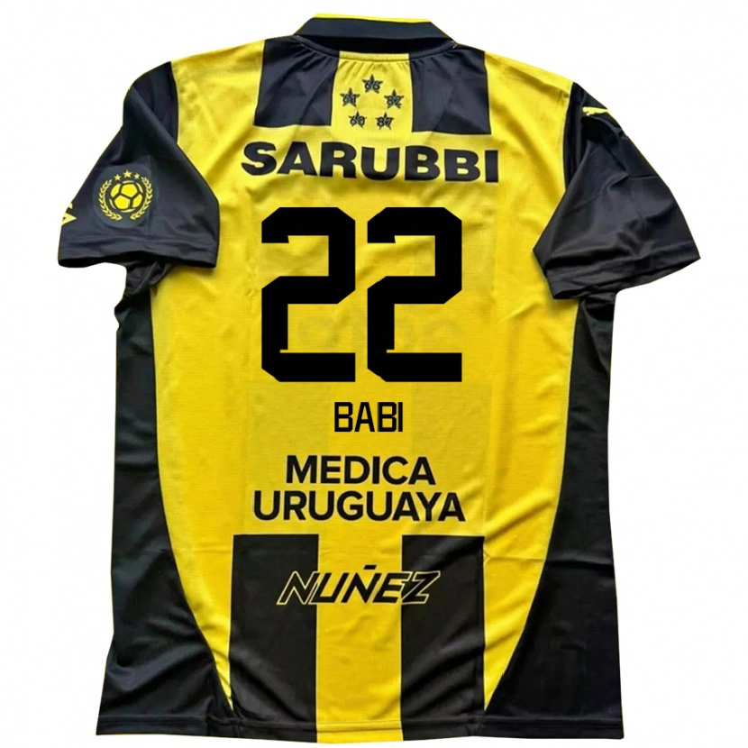 Danxen Kinder Matheus Babi #22 Schwarz Gelb Heimtrikot Trikot 2025/26 T-Shirt Schweiz