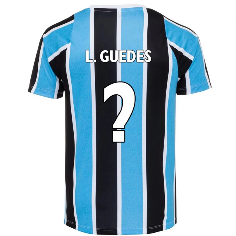 Danxen Kinder Luis Guedes #0 Weiß Blau Heimtrikot Trikot 2025/26 T-Shirt Schweiz