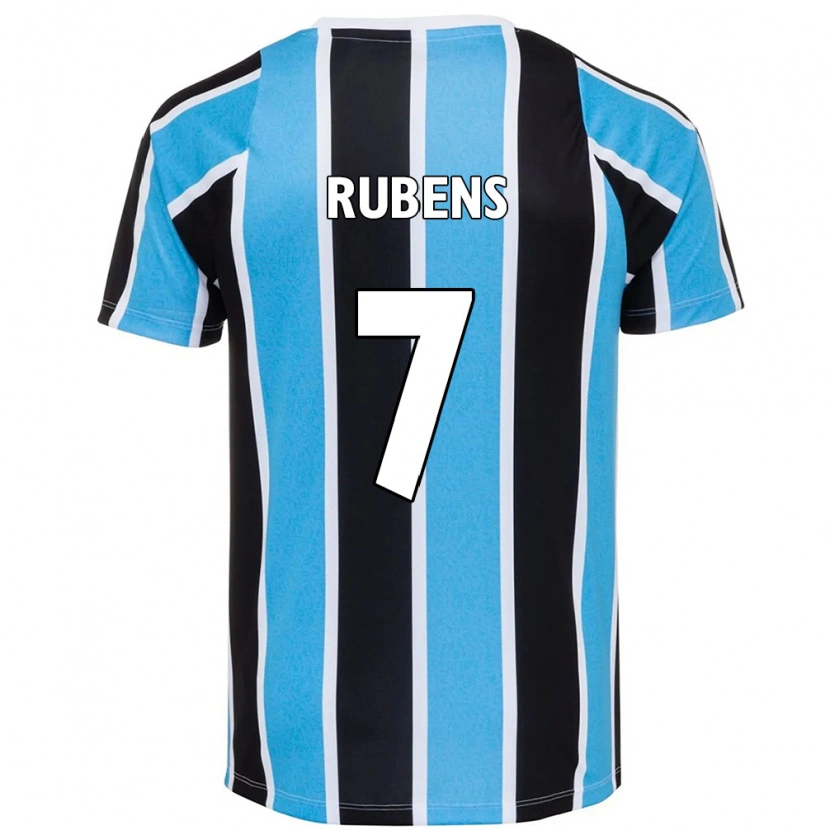 Danxen Kinder Rubens #7 Weiß Blau Heimtrikot Trikot 2025/26 T-Shirt Schweiz