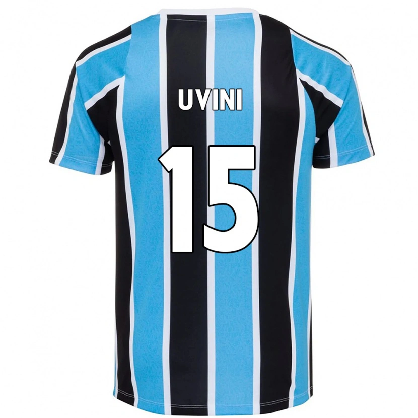 Danxen Kinder Bruno Uvini #15 Weiß Blau Heimtrikot Trikot 2025/26 T-Shirt Schweiz