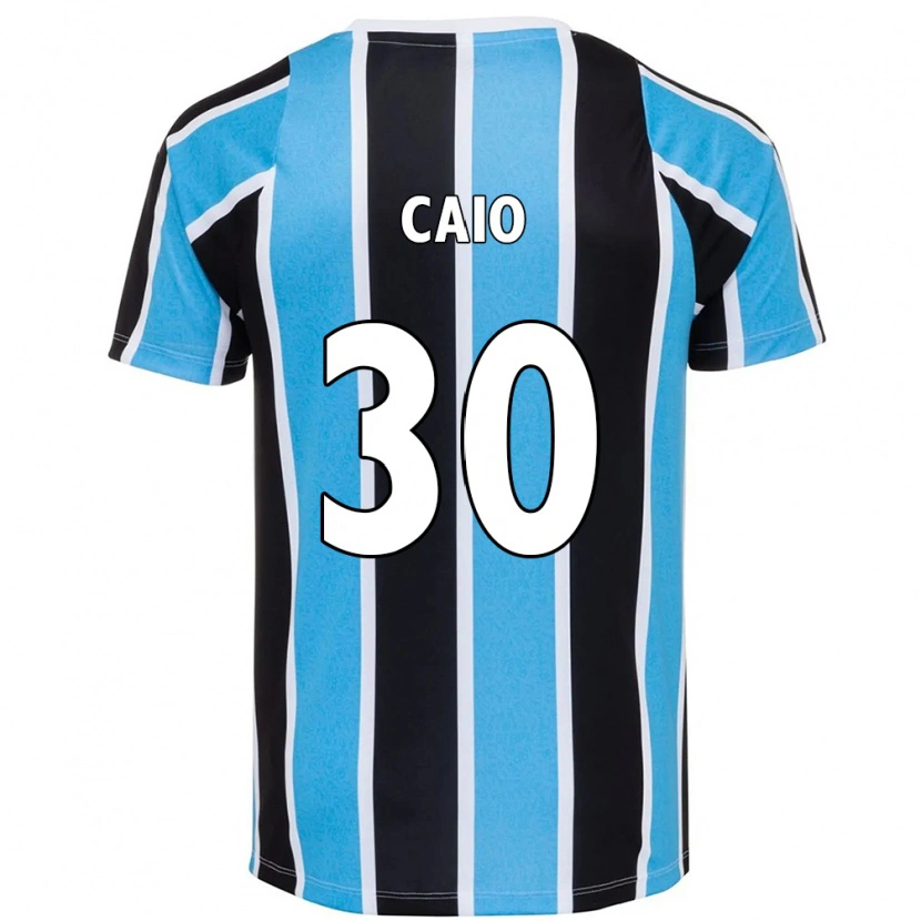 Danxen Kinder Rodrigo Caio #30 Weiß Blau Heimtrikot Trikot 2025/26 T-Shirt Schweiz