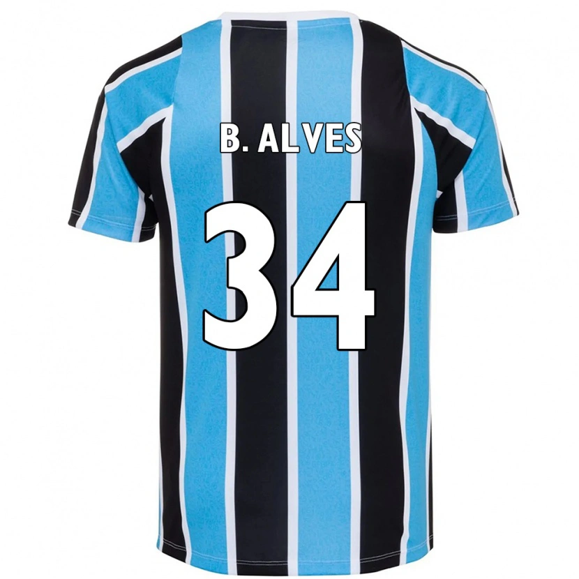 Danxen Kinder Bruno Alves #34 Weiß Blau Heimtrikot Trikot 2025/26 T-Shirt Schweiz
