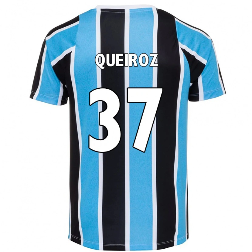 Danxen Kinder Du Queiroz #37 Weiß Blau Heimtrikot Trikot 2025/26 T-Shirt Schweiz