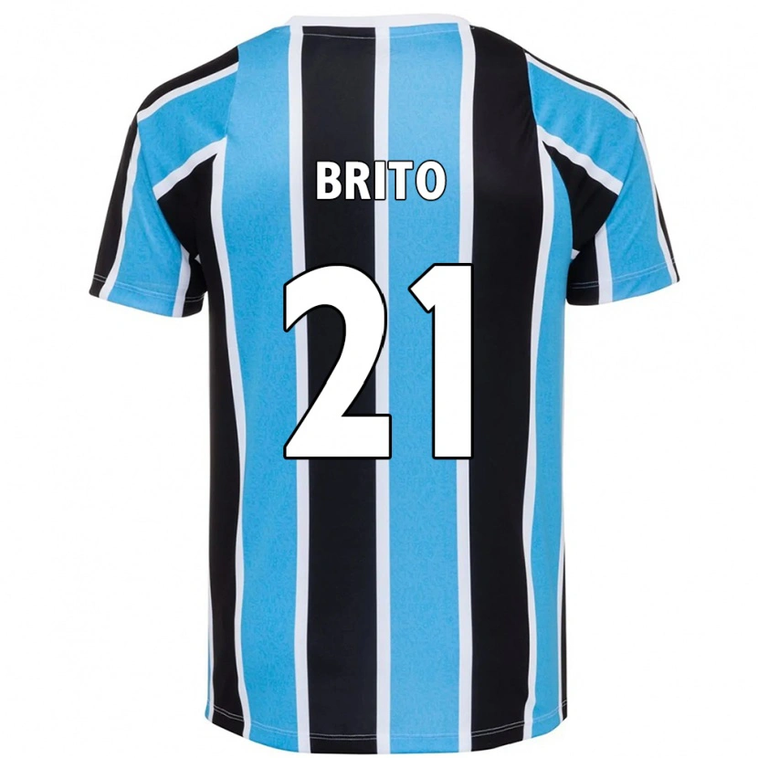 Danxen Kinder Brito #21 Weiß Blau Heimtrikot Trikot 2025/26 T-Shirt Schweiz