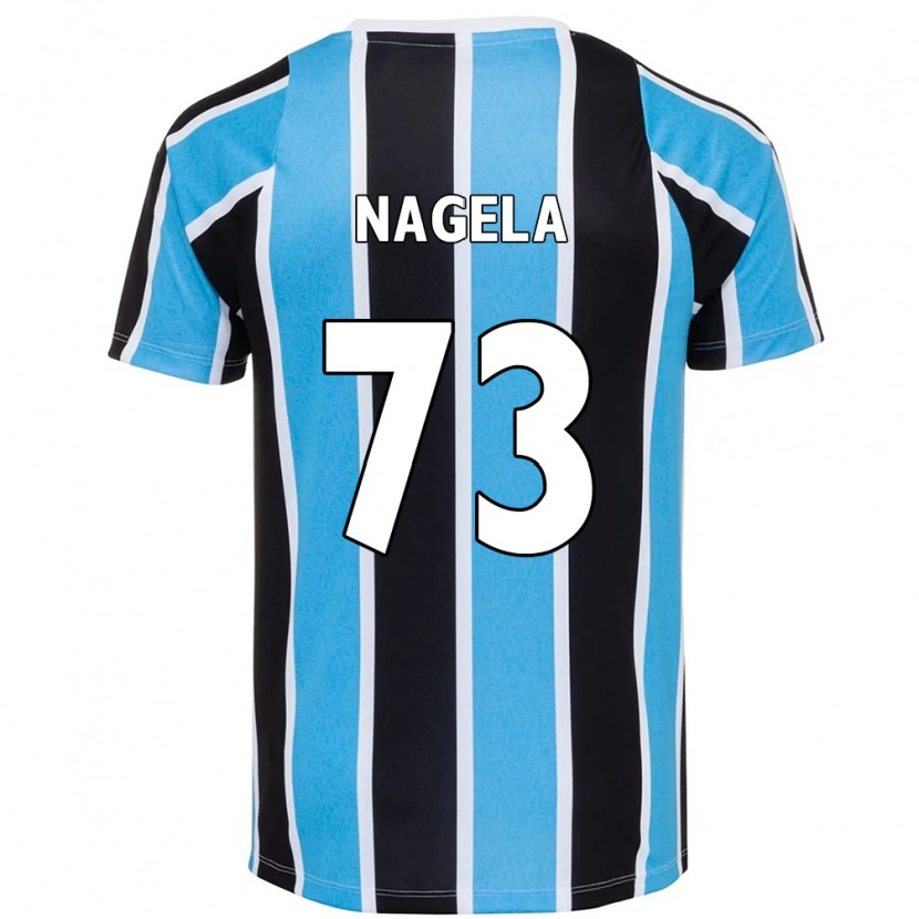 Danxen Kinder Nágela #73 Weiß Blau Heimtrikot Trikot 2025/26 T-Shirt Schweiz