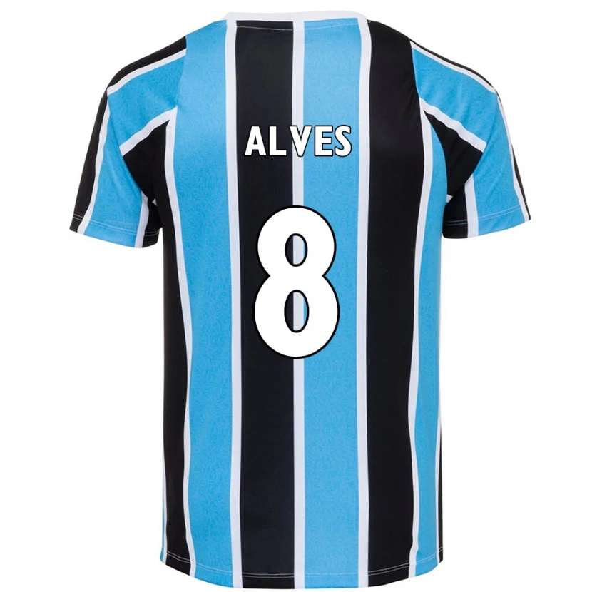 Danxen Kinder Fernanda Berti Alves #8 Weiß Blau Heimtrikot Trikot 2025/26 T-Shirt Schweiz