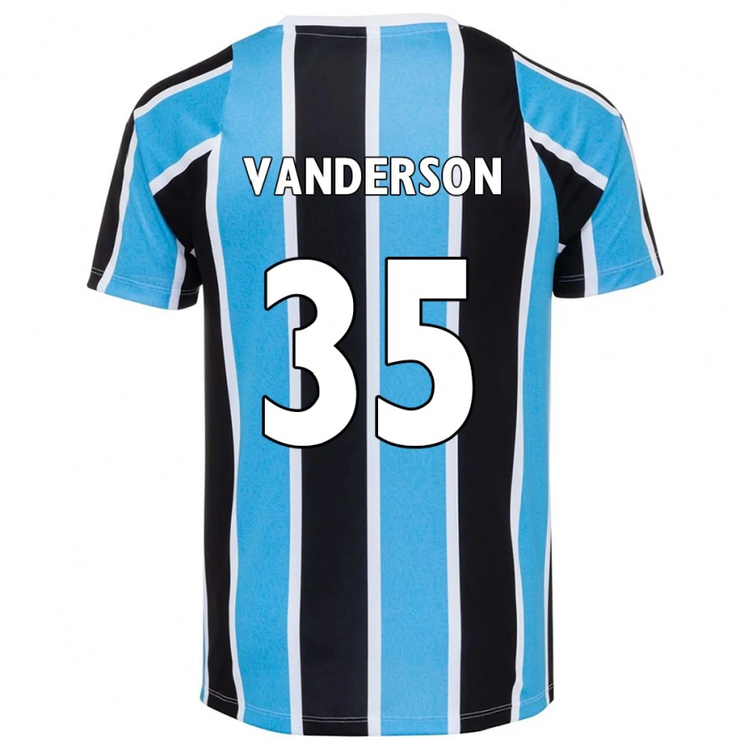 Danxen Kinder Vanderson #35 Weiß Blau Heimtrikot Trikot 2025/26 T-Shirt Schweiz