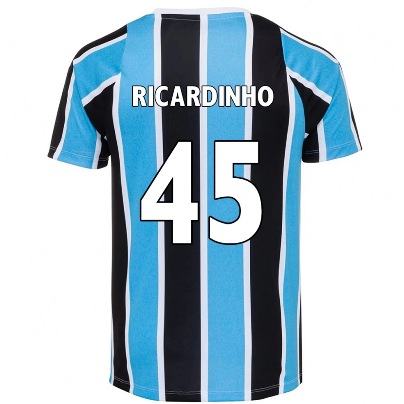 Danxen Kinder Ricardinho #45 Weiß Blau Heimtrikot Trikot 2025/26 T-Shirt Schweiz