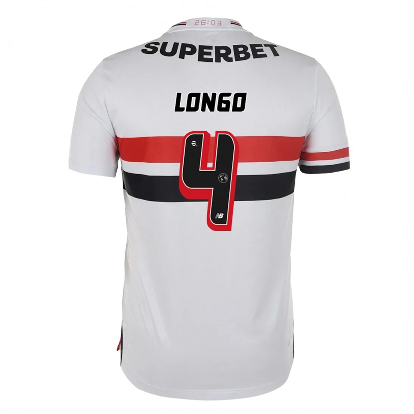 Danxen Kinder Santiago Longo #4 Schwarz Rot Heimtrikot Trikot 2025/26 T-Shirt Schweiz