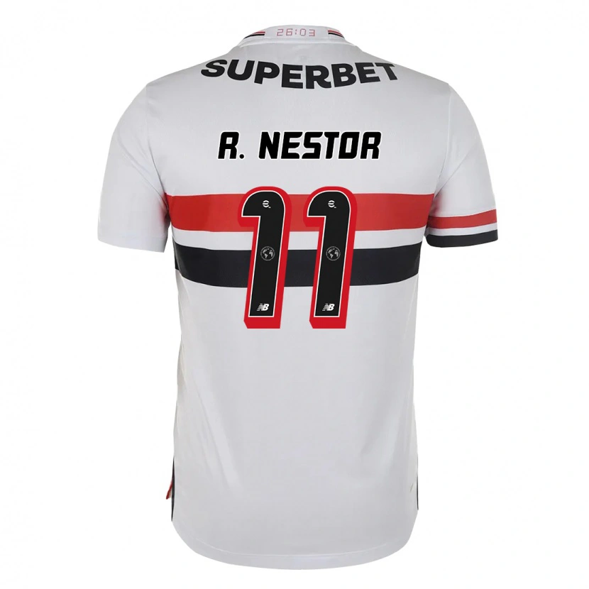 Danxen Kinder Rodrigo Nestor #11 Schwarz Rot Heimtrikot Trikot 2025/26 T-Shirt Schweiz