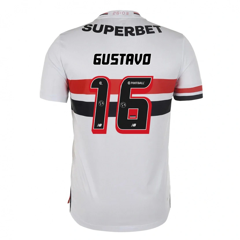 Danxen Kinder Luiz Gustavo #16 Schwarz Rot Heimtrikot Trikot 2025/26 T-Shirt Schweiz