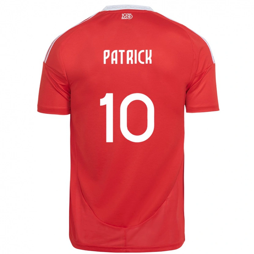 Danxen Kinder Alan Patrick #10 Weiß Rot Heimtrikot Trikot 2025/26 T-Shirt Schweiz