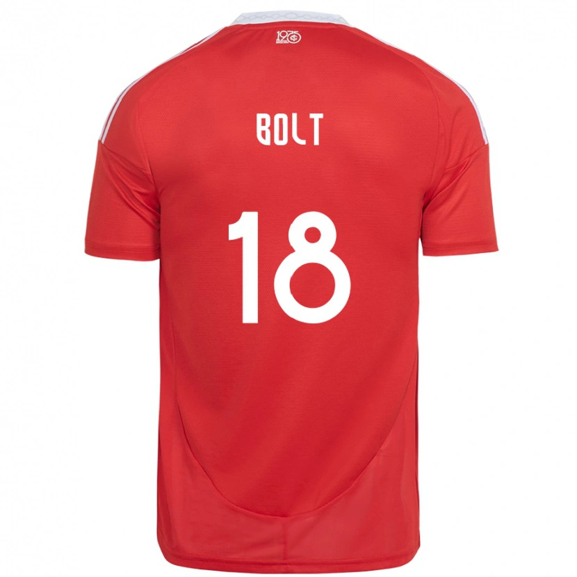 Danxen Kinder Tamara Bolt #18 Rot Weiß Heimtrikot Trikot 2025/26 T-Shirt Schweiz